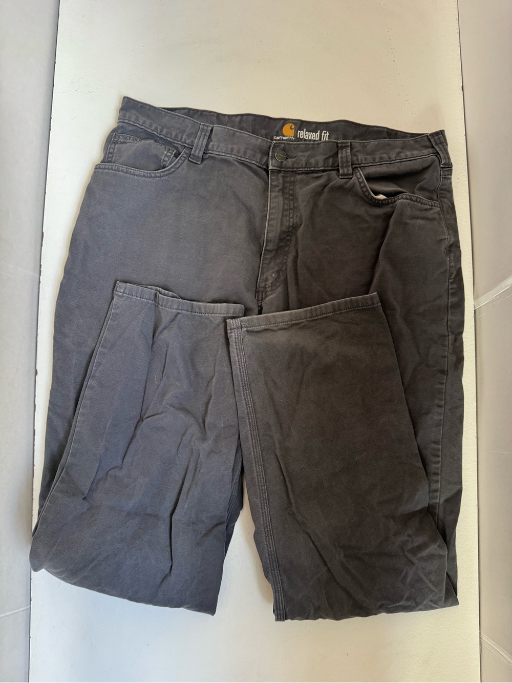 Carhartt Pants Size 38x34 Gray Force Relaxed Fit Work Pant Cargo